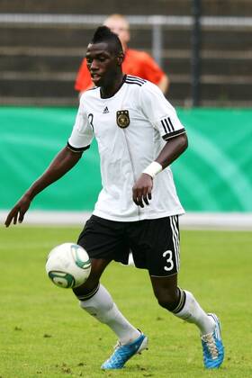 Fußball U19-Länderspiel Deutschland - Niederlande, am Sonntag, 4. September 2011 in Köln Danny da Costa ( Deutschland )