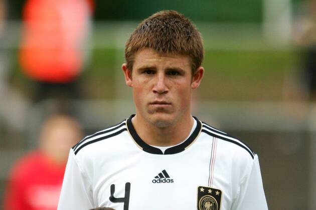 Fußball U19-Länderspiel Deutschland - Niederlande, am Sonntag, 4. September 2011 in Köln Dominique Heintz ( Deutschland )