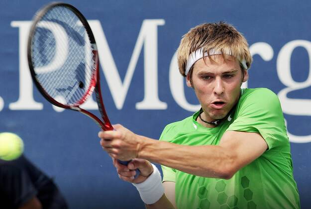 TENNIS - ATP, US Open 2011 NEW YORK CITY,NEW YORK,USA,04.SEP.11 - TENNIS - ATP Tennis Herren World Tour, US Open 2011, Grand Slam, Flushing Meadows, Junioren. Bild zeigt Julian Lenz (GER). 