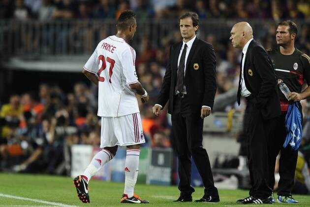 FC Barcelona (Barca) - AC Mailand, Auswechslung Kevin-Prince Boateng 