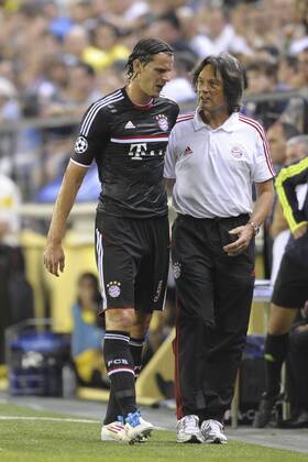 Sept. 14, 2011: Daniel Van Buyten player of Bayern, during the match between Villarreal CF and FC Bayern München, played at Madrigal stadium, Villarreal, Spain. 