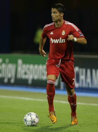 Zagreb, 14.09.2011. - Champion League, Group D, Maksimir Stadium, GNK Zagreb (blue) - Real Madrid CF (red) 0:1 Cristiano Ronaldo