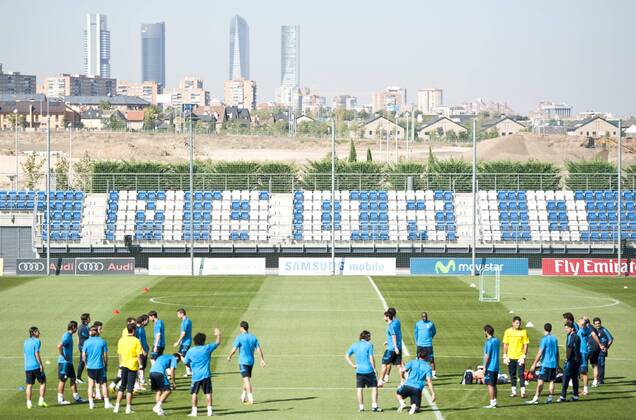 Real Madrid Training - Valdebebas - 26 09 2011 