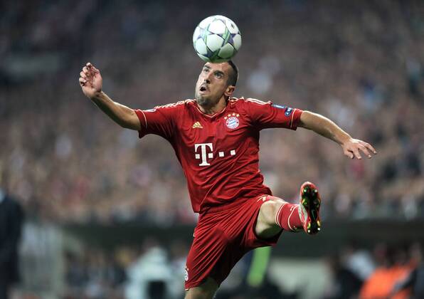 FUSSBALL CHAMPIONS LEAGUE SAISON 2011 2012 27.09.2011 FC Bayern München - Manchester City FC Franck Ribery (FC Bayern München) 