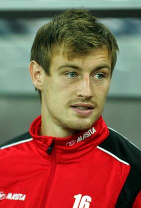 27.09.2011 Bucharest(Romania) FC Otelul Galati-SL Benfica Champions League Group C men s football Cristian Sarghi FC Otelul Galati portrait photo :