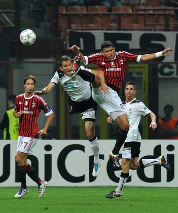 Thiago SILVA Milan (R), AC Mailand - Viktoria Pilsen Champions allexsabba