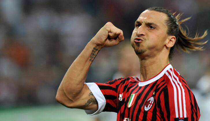 Zlatan IBRAHIMOVIC, AC Mailand - Viktoria Pilsen Champions allexsabba