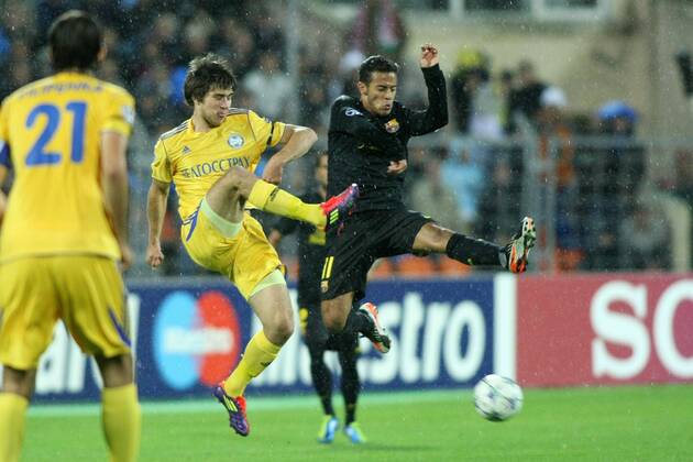 Champions League, Minsk, BATE Borisov - FC Barcelona, THIAGO ALCANTARA 0S3G8694 o00 Barca