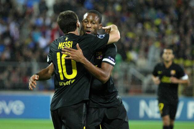 Champions League, Minsk, BATE Borisov - FC Barcelona, Lionel Messi SEYDOU KEITA 8Q2B4295 o00 Barca