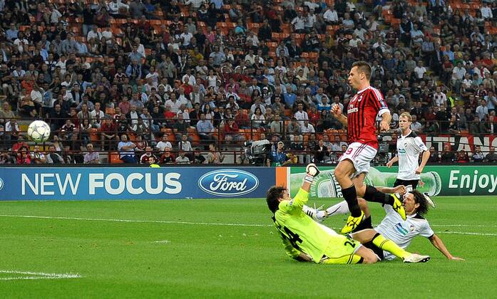 Antonio Cassano, AC Mailand - Viktoria Pilsen Champions allexsabba