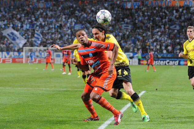 Olympique Marseille (OM) - Borussia Dortmund (BVB), Loic Remy (OM) Mats Hummels (Dortmund) --- xN.LeGouicxFEPx
