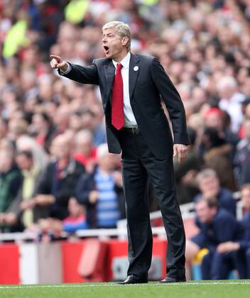 Arsenals Arsene Wenger looks on Barclays Premier League - Arsenal FC London vs. Sunderland AFC - 16th October, 2011 EDITORIAL USE ONLY. No use with unauthorised audio, video, data, fixture lists, club league logos or live services. Online in-match use limited to 120 images, no video emulation. No use in betting, games or single club league player publications.
