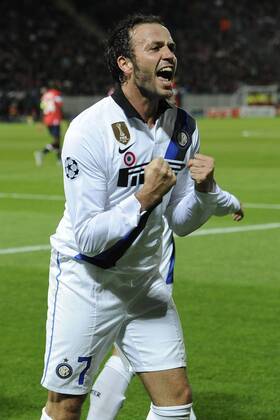 Lille 18 10 2011 - Champions League (LOSC) OSC Lille - Inter Mailand: Giampaolo Pazzini