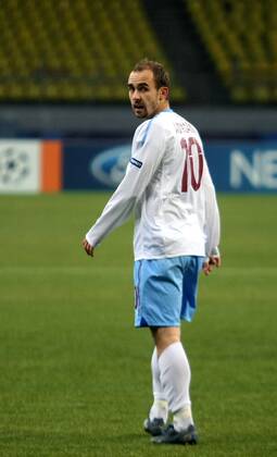 Moscow. 18 oct. 2011. CHAMPIONS LEAGUE 2011-2012, CSKA Moscow - Trabzonspor: 10.Adrian Mierzejewski (Trabzonspor AS).