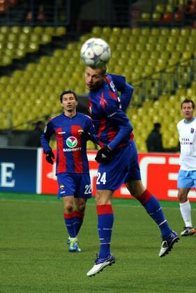 Moscow. 18 oct. 2011. CHAMPIONS LEAGUE 2011-2012, CSKA Moscow - Trabzonspor: 24. BEREZUTSKII Vasili (CSKA).