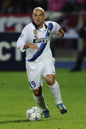 Lille 18 10 2011 - Champions League (LOSC) OSC Lille - Inter Mailand: Esteban Cambiasso