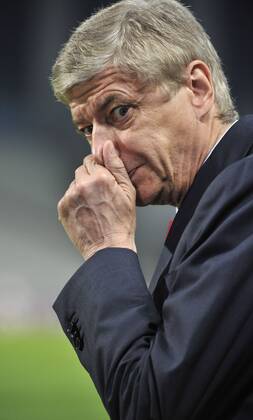 Olympique Marseille - Arsenal FC London, Arsene Wenger 