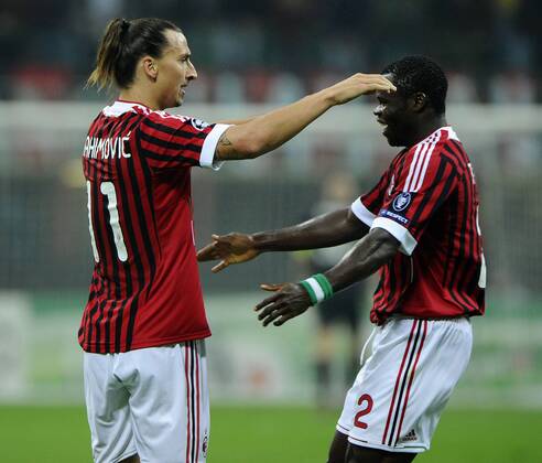 AC Mailand - BATE Borisov, Zlatan Ibrahimovic 