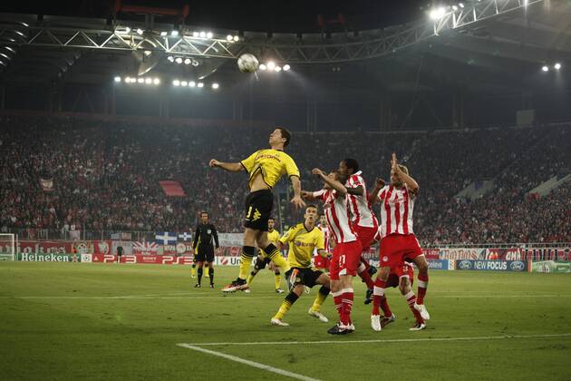 Robert Lewandowski of Borussia Dortmund, Olympiakos Piräus - Borussia Dortmund (BVB)