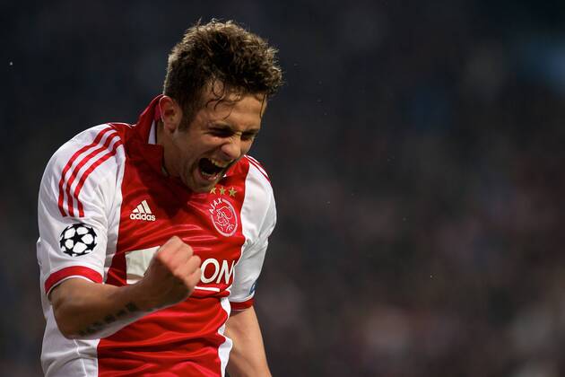 Miralem Sulejmani of Ajax - Ajax Amsterdam vs. Dinamo Zagreb - Champions League 2011 2012 xVIxKarelxDelvoyex xOrangexPicturesxIVx 433122