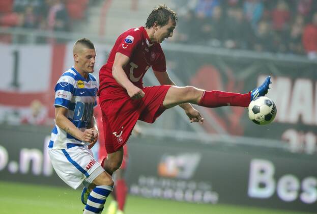 Luuk de Jong of FC Twente. - FC Twente Enschede vs De Graafschap - Dutch Eredivisie 2011 2012 xVIxxIVx 439004