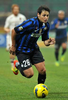 Mauro ZARATE (Inter) Milano 19 11 2011 Stadio Giuseppe Meazza Serie A 2011 2012 Football Calcio Inter Vs Cagliari allexsabba