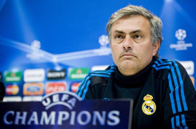 UEFA Champions League matchday 5 Group Stage- Group D - Real Madrid Dinamo Zagreb Pre-match press conference - Valdebebas - Madrid - Spain 21 11 2011 Jose Mourinho speaking 