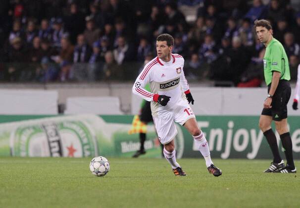 Michael BALLACK (Bayer 04 Leverkusen - 13) Freisteller Champions League, Herren, Maenner, Saison 2011-2012, Vorrunde, Gruppe E, Spiel 6, 06.11.2011, KRC Genk - Bayer Leverkusen,