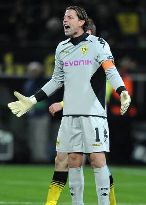 06-12-2011, Fussball, Saison 2011-2012, UEFA Champions League, Vorrunde, 6. Spieltag, Borussia Dortmund - Olympique Marseille 2-3 Torhüter Roman Weidenfeller (Borussia Dortmund)