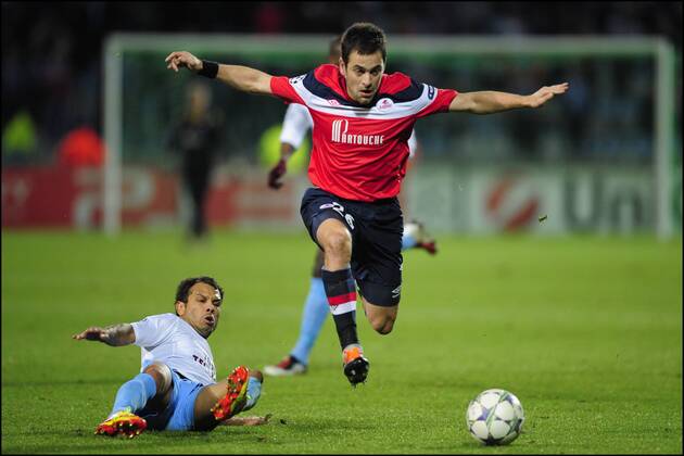 Joe Cole (lille) Alanzinho (trabz), OSC Lille - Trabzonspor - xJBAutissierx 