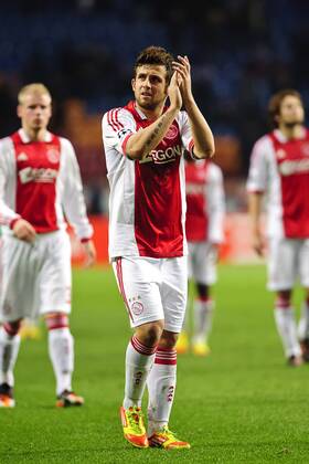 Miralem Sulejmani of Ajax Ajax v Real Madrid UEFA Champions League 2011 2012 xVIxJackxJacobsxIVx 480386