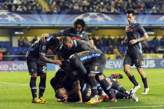 FC Villarreal - SSC Neapel, Gokhan Inler 