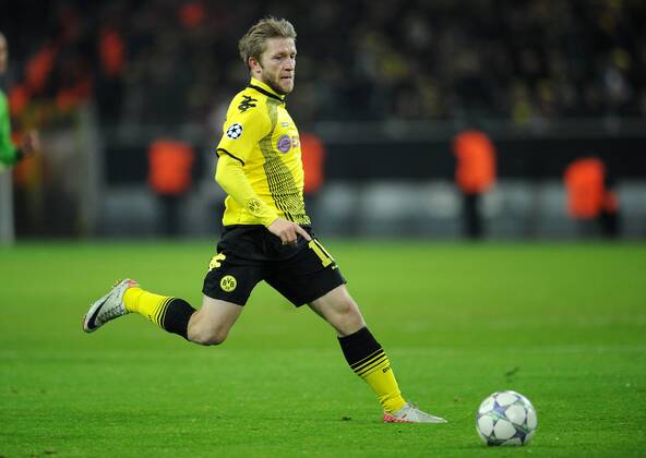 FUSSBALL CHAMPIONS LEAGUE SAISON 2011 2012 Borussia Dortmund - Olympique Marseille 06.12.2011 Jakub KUBA Blaszczykowski (Borussia Dortmund) Einzelaktion am Ball