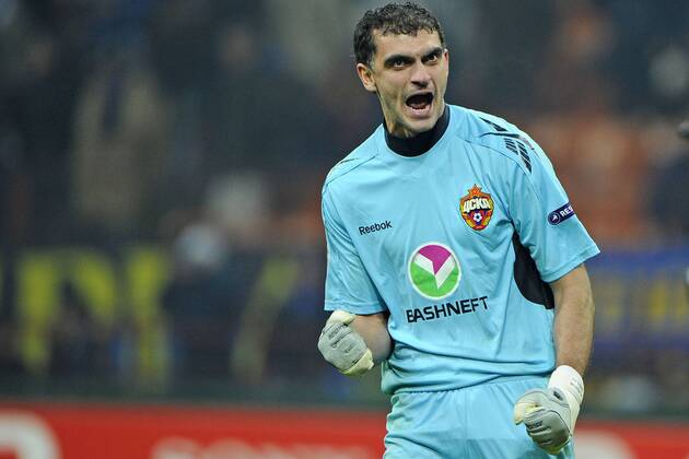 Inter Mailand - ZSKA Moskau, Vladimir Gabulov 