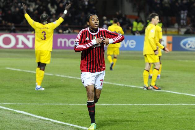 AC Mailand - Arsenal FC London: Robinho 