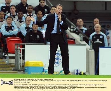 Football - International Friendly - England vs. The Netherlands Stuart Pearce - England Manager
