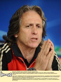 Football - Champions league. Benfica Press Conference @ Benfica Stadium Jorge Jesus - Benfica manager. 26 03 2012 