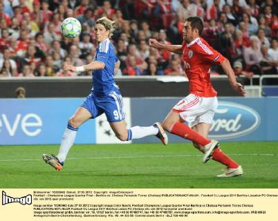 Football - Champions League Quarter Final - Benfica vs. Chelsea Fernando Torres (Chelsea) 