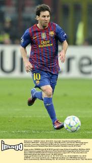 Db Milano 28 03 2012 - Champions League Milan-Barcelona foto Daniele Buffa Image Sport nella foto: Lionel Messi 