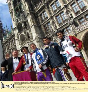Fans von Real Madrid in München 