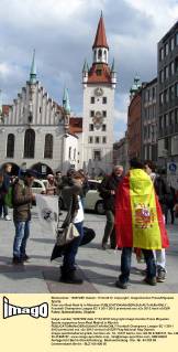 Fans von Real Madrid in München 