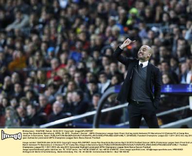 Josep Pep Guardiola (Barcelona), APRIL 24, 2012 - Football Soccer : UEFA Champions League Semi Final, 2nd leg match between FC Barcelona 2-2 Chelsea FC at Camp Nou stadium in Barcelona, Spain.  ( 20165325)