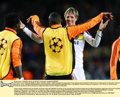 Fernando Torres (Chelsea), APRIL 24, 2012 - Football Soccer : UEFA Champions League Semi Final, 2nd leg match between FC Barcelona 2-2 Chelsea FC at Camp Nou stadium in Barcelona, Spain.  ( 20165329)