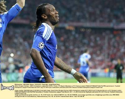 Didier Drogba Chelsea - UEFA Champions League 2011 2012 - Finale - FC Bayern München vs FC Chelsea London paoloxnucci