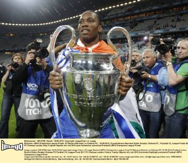 München, UEFA Champions League Finale, FC Bayern München vs Chelsea FC , 19.05.2012, FussballArena München Didier Drogba, Chelsea FC