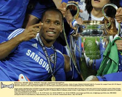 München, 19.05.2012 - UEFA Champions League 2011 2012 - Finale - FC Chelsea London - Didier Drogba 