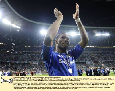 München, 19.05.2012 - UEFA Champions League 2011 2012 - Finale - FC Chelsea London - Didier Drogba 