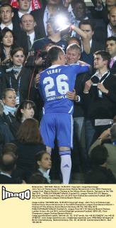 John Terry of Chelsea hugs Chelsea owner Roman Abramovich.in the UEFA Champions League final, Bayern Munich v Chelsea at the Allianz Arena, Munich, Germany on the 19th May 2012. ... EDITORIAL USE ONLY. No use with unauthorised audio, video, data, fixture lists, club league logos or live services. Online in-match use limited to 120 images, no video emulation. No use in betting, games or single club league player publications.