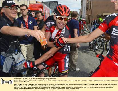 Cadel Evans from BMC Team Victoire -- Dauphine Libere 2012 - 1. Etappe - Seyssins- Saint Vallier - 04 06 2012 xPhotoNewsx