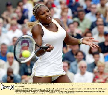 Tennis : Wimbledon Championships 2002 Serena Williams - USA